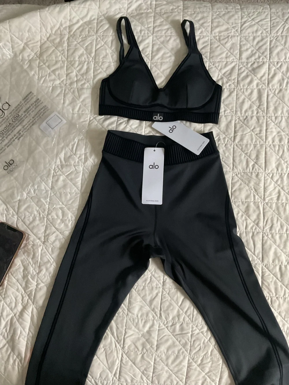 ALO Yoga Black High-Waist Sculpting Leggings